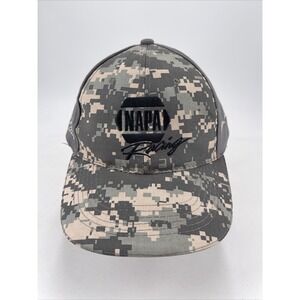 Napa Racing Hat Intrepid Fallen Heroes Fund # 9 Cap Camo 6 Panel Strapback H24